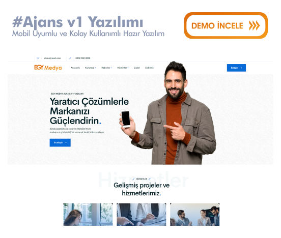 Ajans Portfolyo Demosu