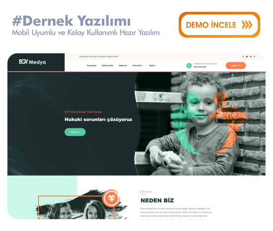 Dernek Teması Demosu