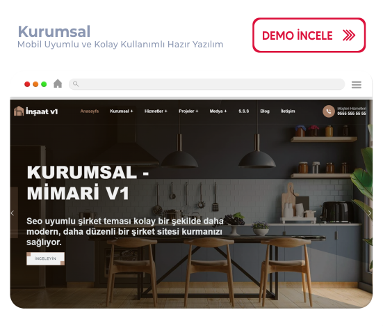 Kurumsal Tema 2 Demosu